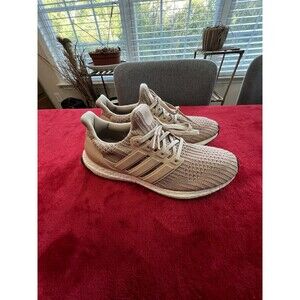 Adidas Womens Ultra Boost BB6309 Beige Running Shoes Sneakers Size 10